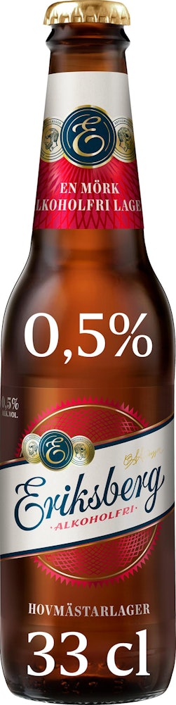 Eriksberg Öl Hovmästarlager Alkoholfri 0,5% Eriksberg