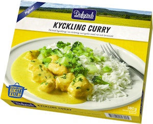 Dafgårds Kyckling Curry Fryst 380g Dafgårds