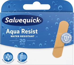 Salvequick Plåster Aqua Resist Medium 20-p Salvequick