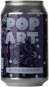 Pop Art Arctic Blueberry 33cl Pop Art