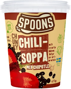 Spoons Chili & Bönsoppa 475g Spoons