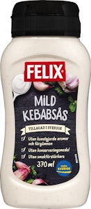 Felix Mild Kebabsås 370ml Felix
