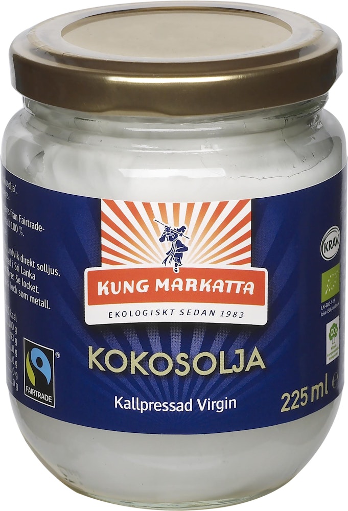 Kung Markatta Kokosolja Virgin EKO/KRAV Fairtrade Kung Markatta