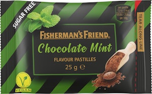 Fisherman's Friend Chocolate Mint Sockerfri 25g