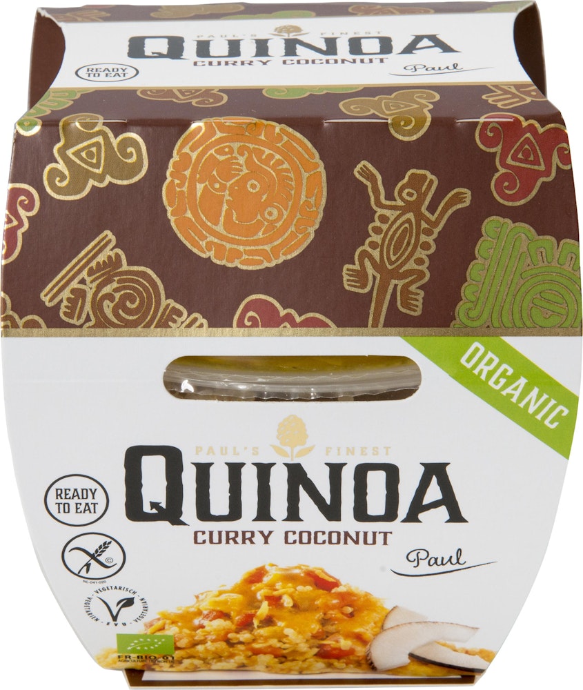 Paul's Finest Quinoa Quinoa Lunchpack Kokos & Curry EKO Glutenfri Paul's Finest Quinoa
