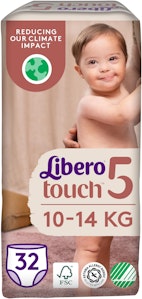Libero Byxblöja Touch (5) 10-14kg 32-p Libero