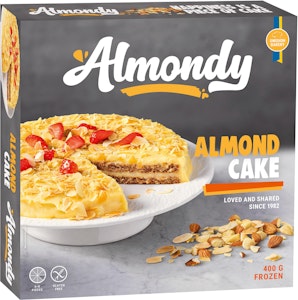 Almondy Mandeltårta Fryst 400g Almondy