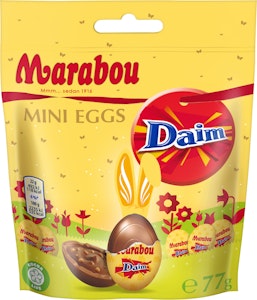 Marabou Daim Mini Chokladägg Marabou