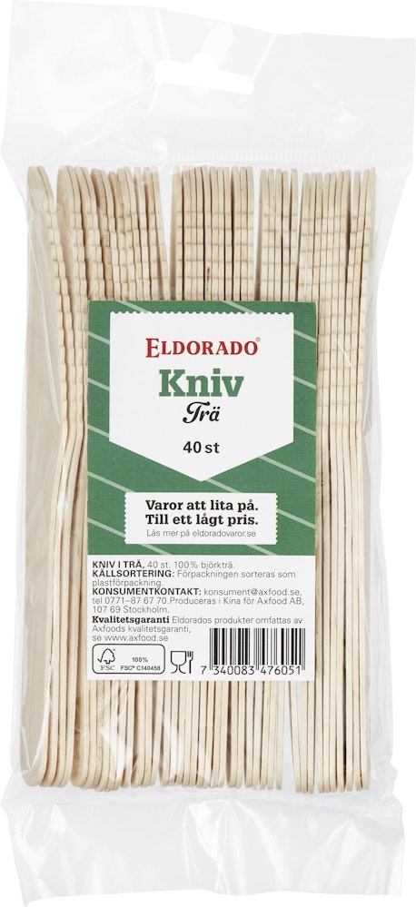 Eldorado Kniv Trä 40-p Eldorado
