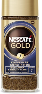 Nescafé Snabbkaffe Gold Koffeinfri 100g Nescafe