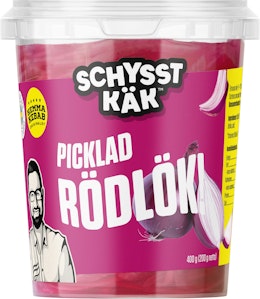 Schysst Käk Picklad Rödlök 200g Schysst Käk