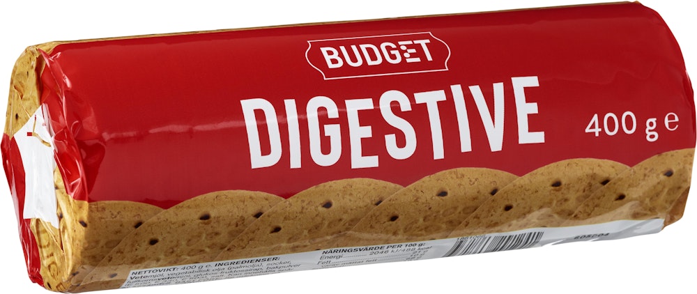 Budget Digestivekex Budget
