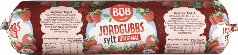Bob Jordgubbssylt Refill 750g BOB