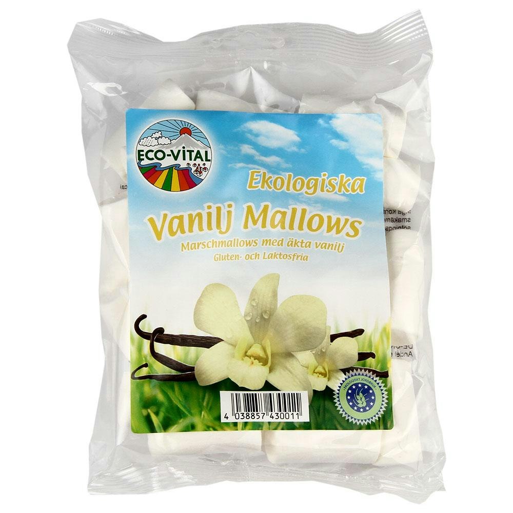 Eco-Vital Marshmallows Vanilj EKO 90g Eco-Vital