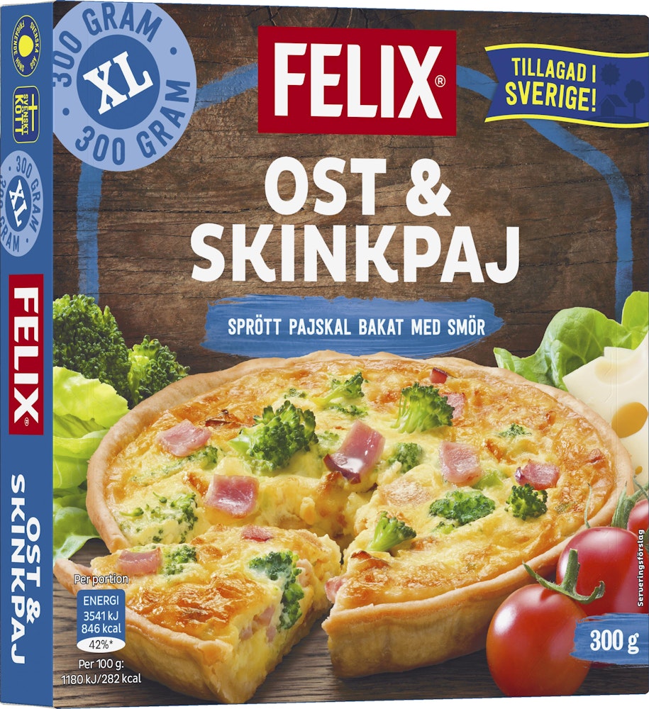 Felix Ost & Skinkpaj 300g Felix
