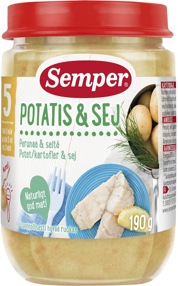 Semper Potatis och Sej 6M Semper