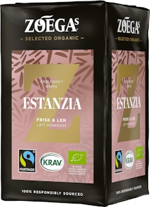Zoegas Kaffe Estanzia EKO/KRAV/Fairtrade 450g Zoegas