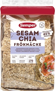 Semper Fröknäcke Sesam & Chia Glutenfri 170g Semper