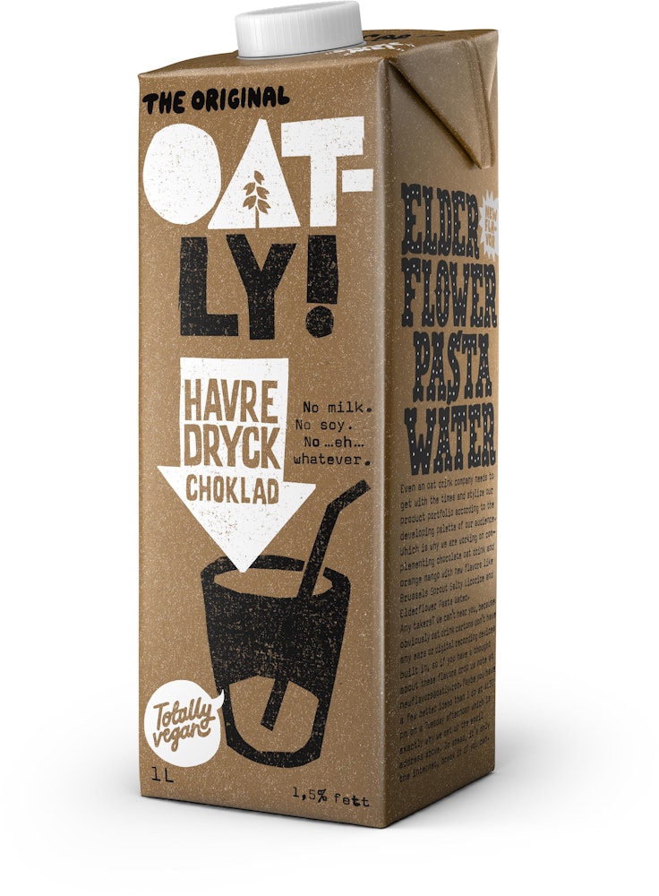 Oatly Havredryck Choklad 1,5% 1L Oatly