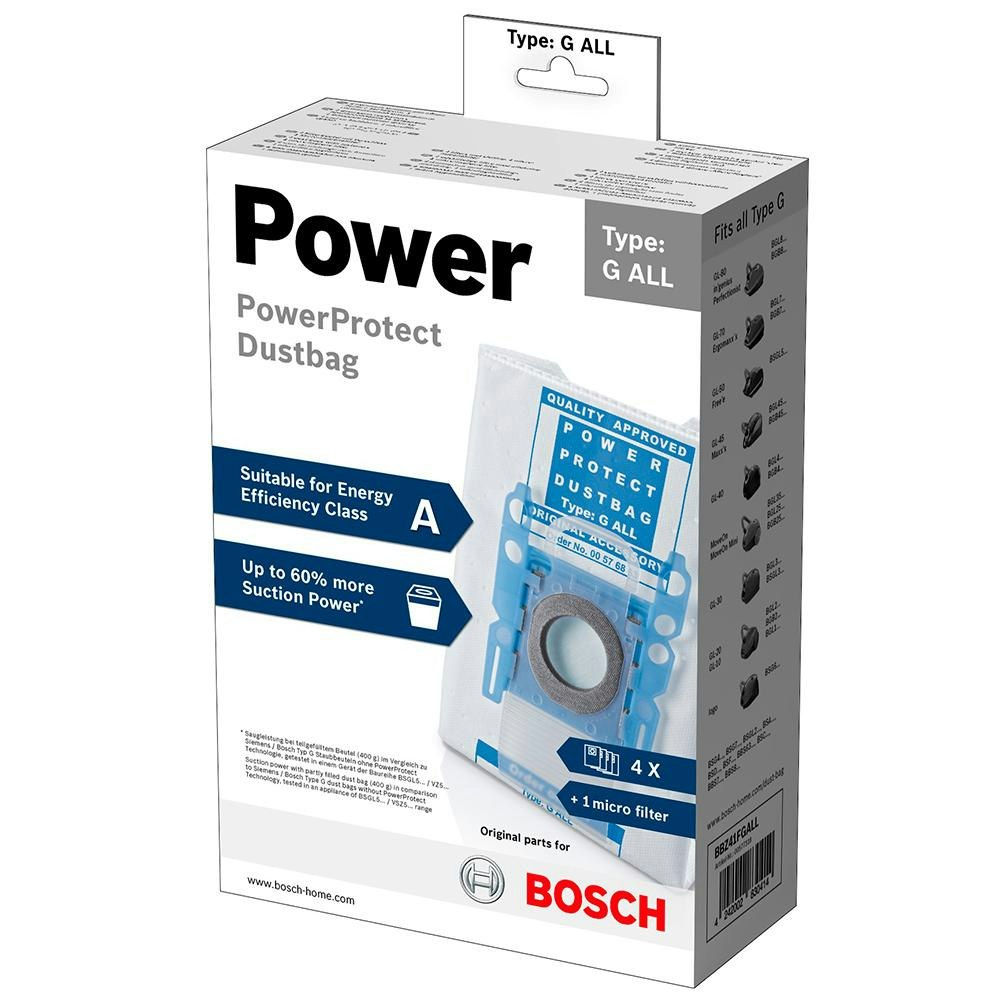 Bosch Dammsugarpåse PowerProtect Type G Bosch