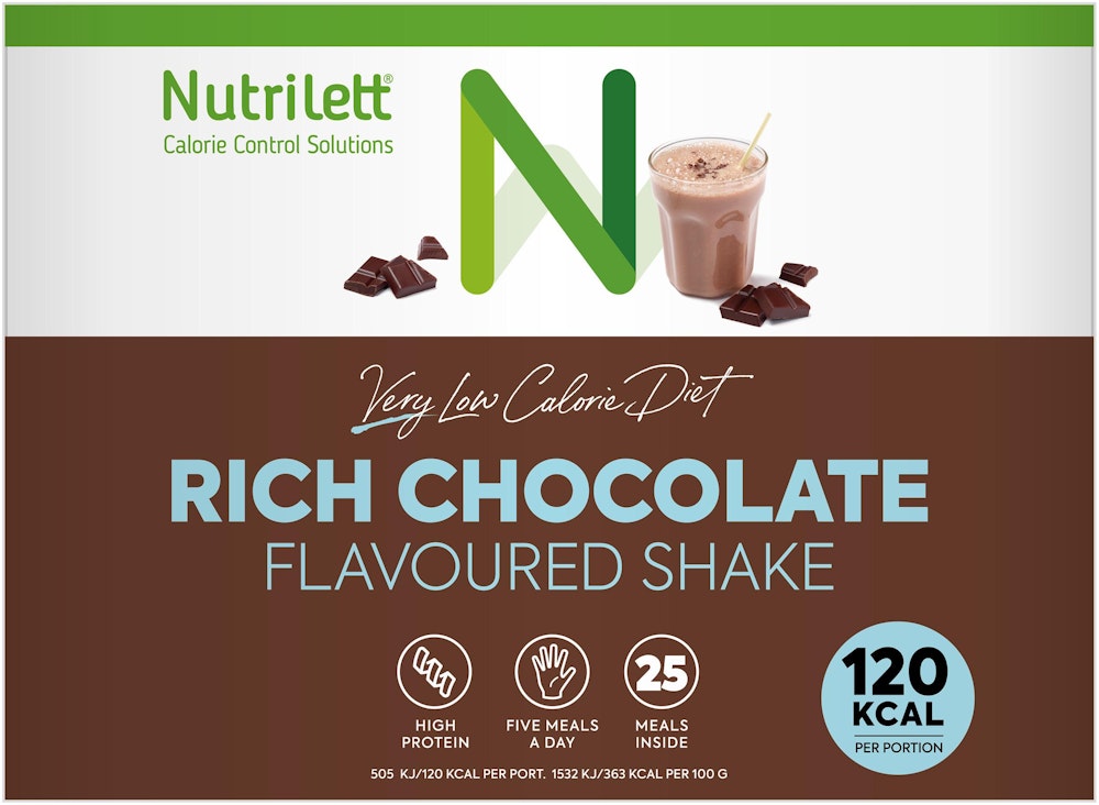 Nutrilett Shake Intensiv Choklad 25-p Nutrilett