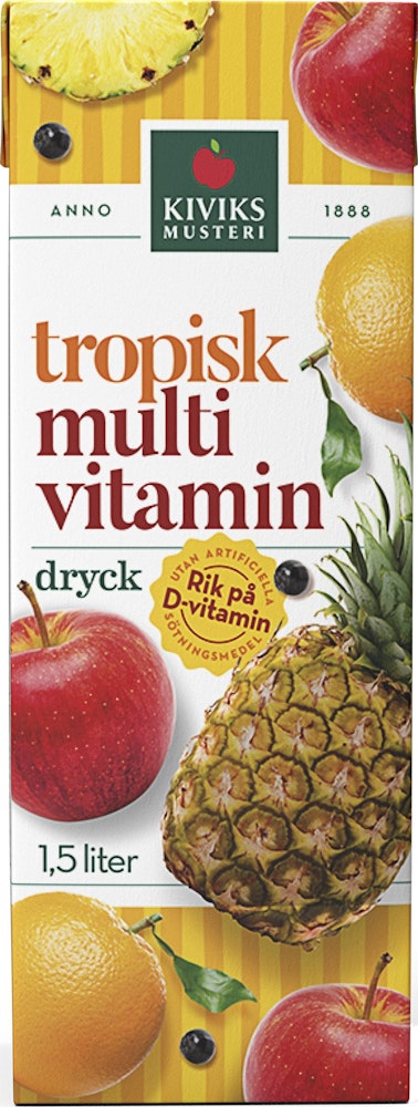Kiviks Fruktdryck Tropisk Multivitamin 1,5L Kiviks