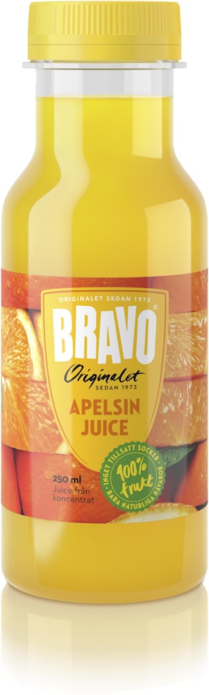 Bravo Juice Apelsin 250ml Bravo
