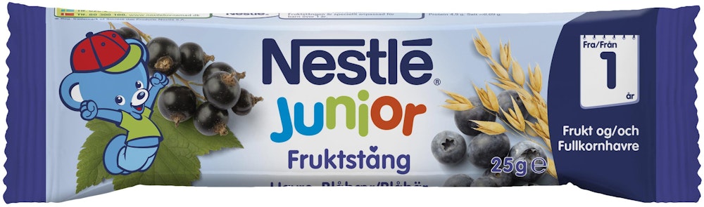 Nestlé Fruktstång Blåbär 12M 25g Nestlé