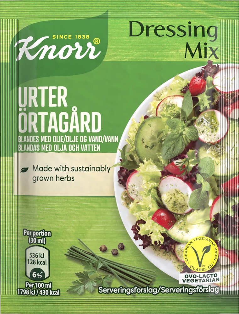 Knorr Dressingmix Örtagård 3x8g Knorr