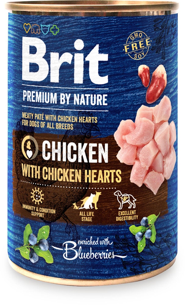 Brit Premium Våtfoder Kyckling 400g Brit Premium