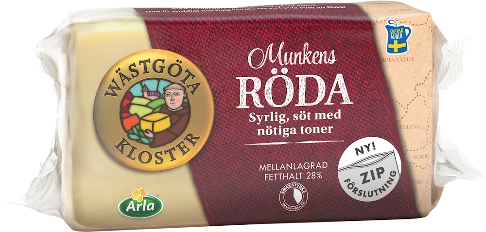 Wästgöta Kloster Munkens Röda 28% ca Wästgöta Kloster