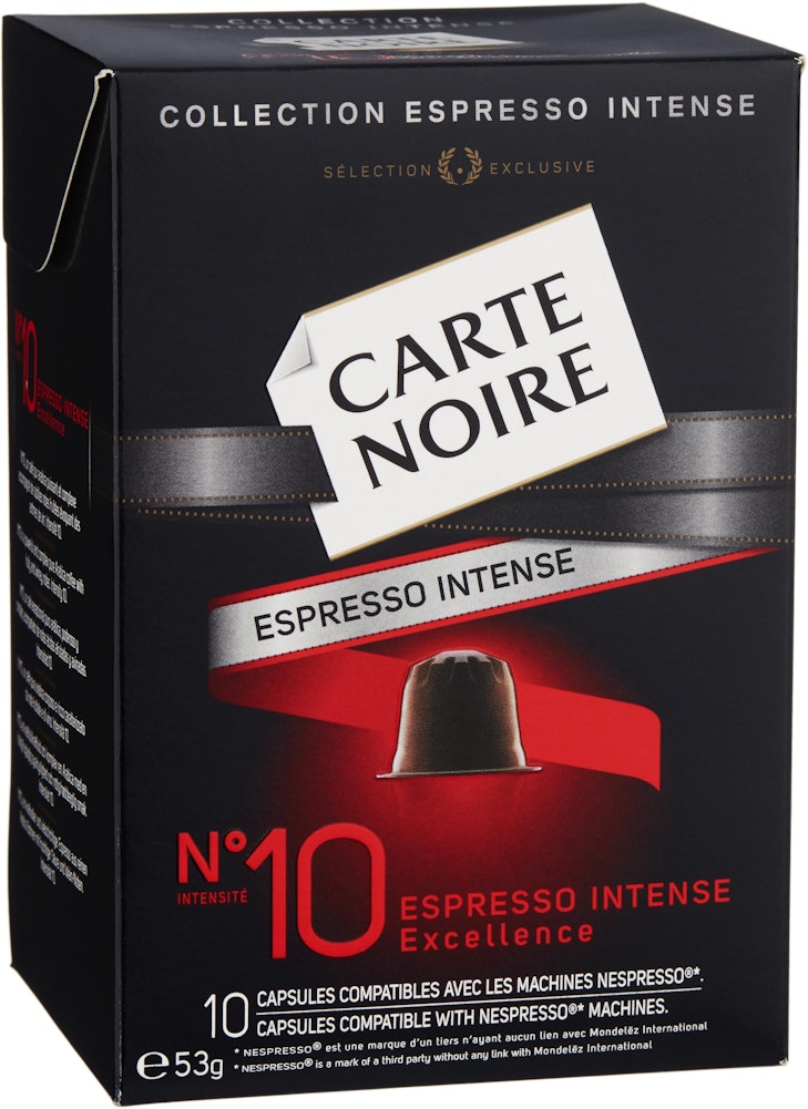 Carte Noire Kaffekapslar Espresso No 10 Excellence 10-p Carte Noire