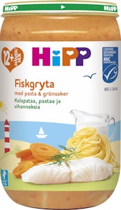 Hipp Fiskgryta med Pasta & Grönsaker 12M MSC 250g Hipp