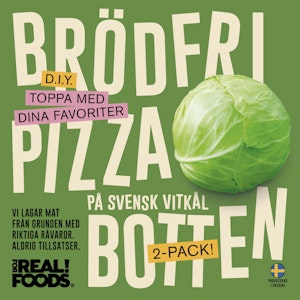 Pizzabotten På Vitkål Fryst 2X120g