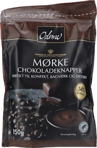 Odense Mörka Chokladknappar 150g Odense
