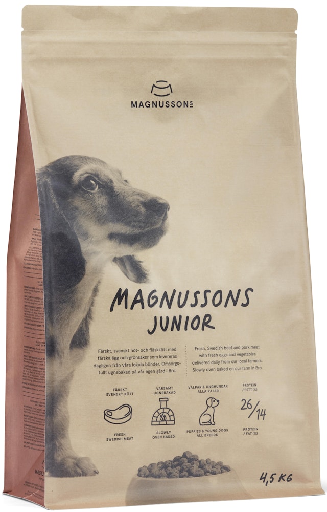 Magnusson Hundmat Junior 4,5kg Magnusson