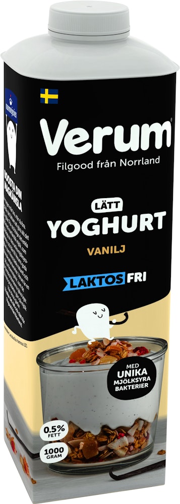 Verum Hälsoyog HälsoYoghurt Vanilj Laktosfri Verum