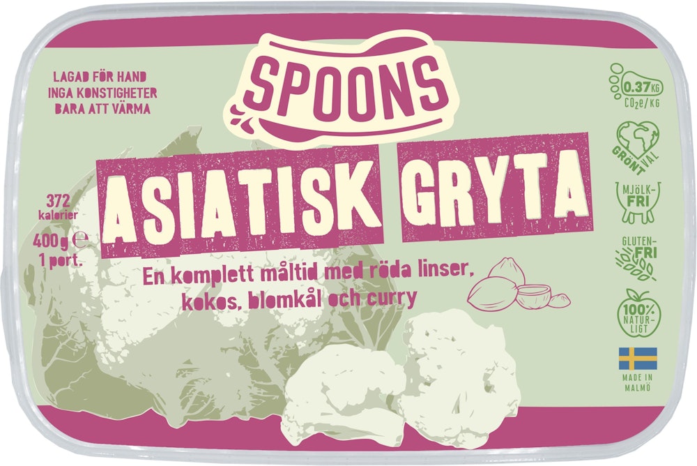 Spoons Asiatisk Linsgryta Spoons