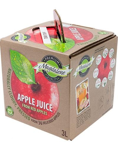 Frukt & Grönt Äppelmust Röda Äpplen Bag-in-box 3L Magdalene