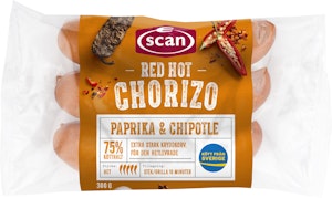 Scan Chorizo Red Hot 300g Scan