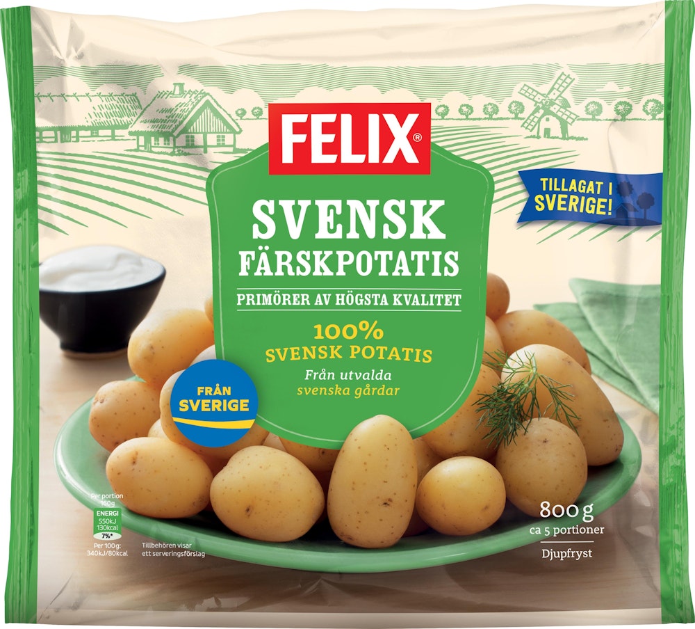 Felix Färskpotatis Svensk Fryst Felix