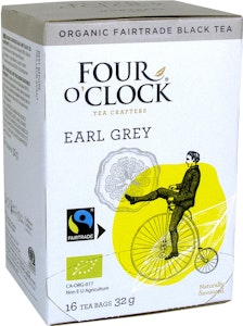 Four O´Clock Te Earl Grey EKO/Fairtrade 16-p Four O'Clock