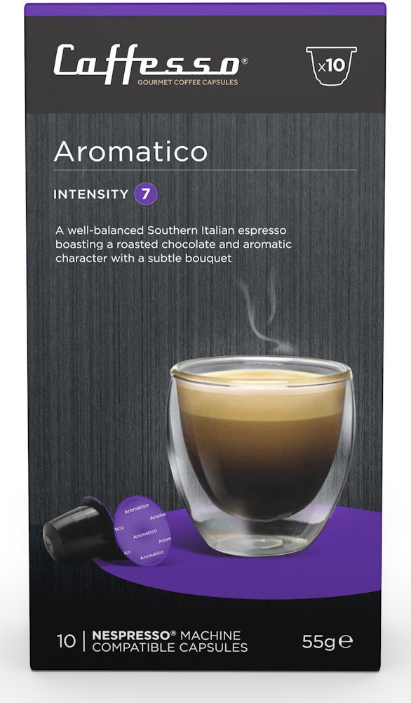 Caffesso Kaffekapslar Aromatico 10-p Caffesso