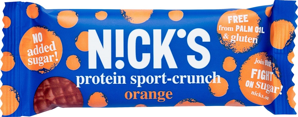 Nick´s Sport-Crunch Apelsin & Choklad Nick's