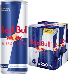 Red Bull Energidryck Original 4x250ml Red Bull