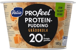 Valio PROfeel Proteinpudding Gräddkola 180g Valio
