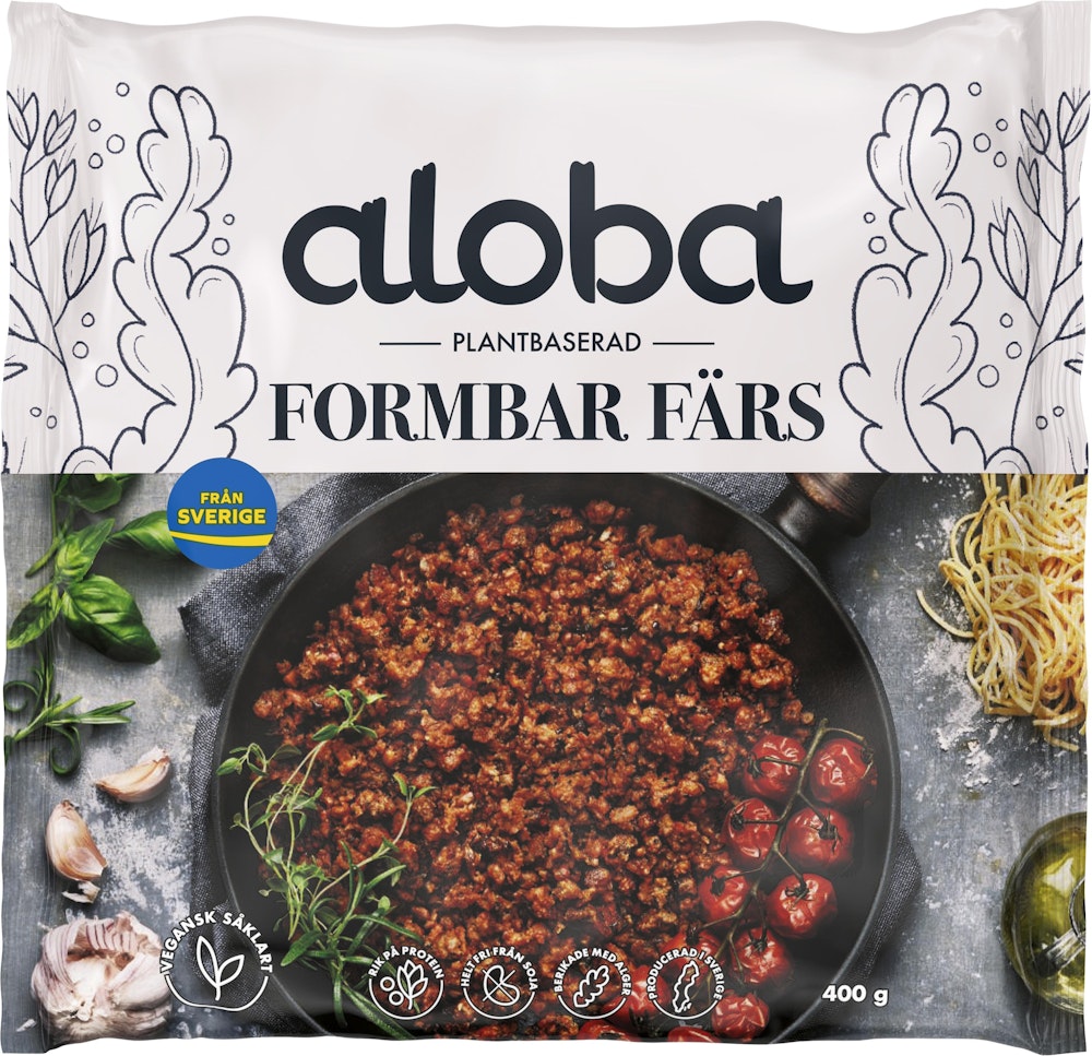 Aloba Färs Plantbaserad Fryst 400g Aloba