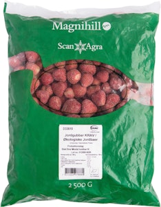 Magnihill Jordgubbar Fryst EKO/KRAV 2,5kg Magnihill