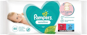 Pampers Tvättservetter Sensitive Wipes 80-p Pampers