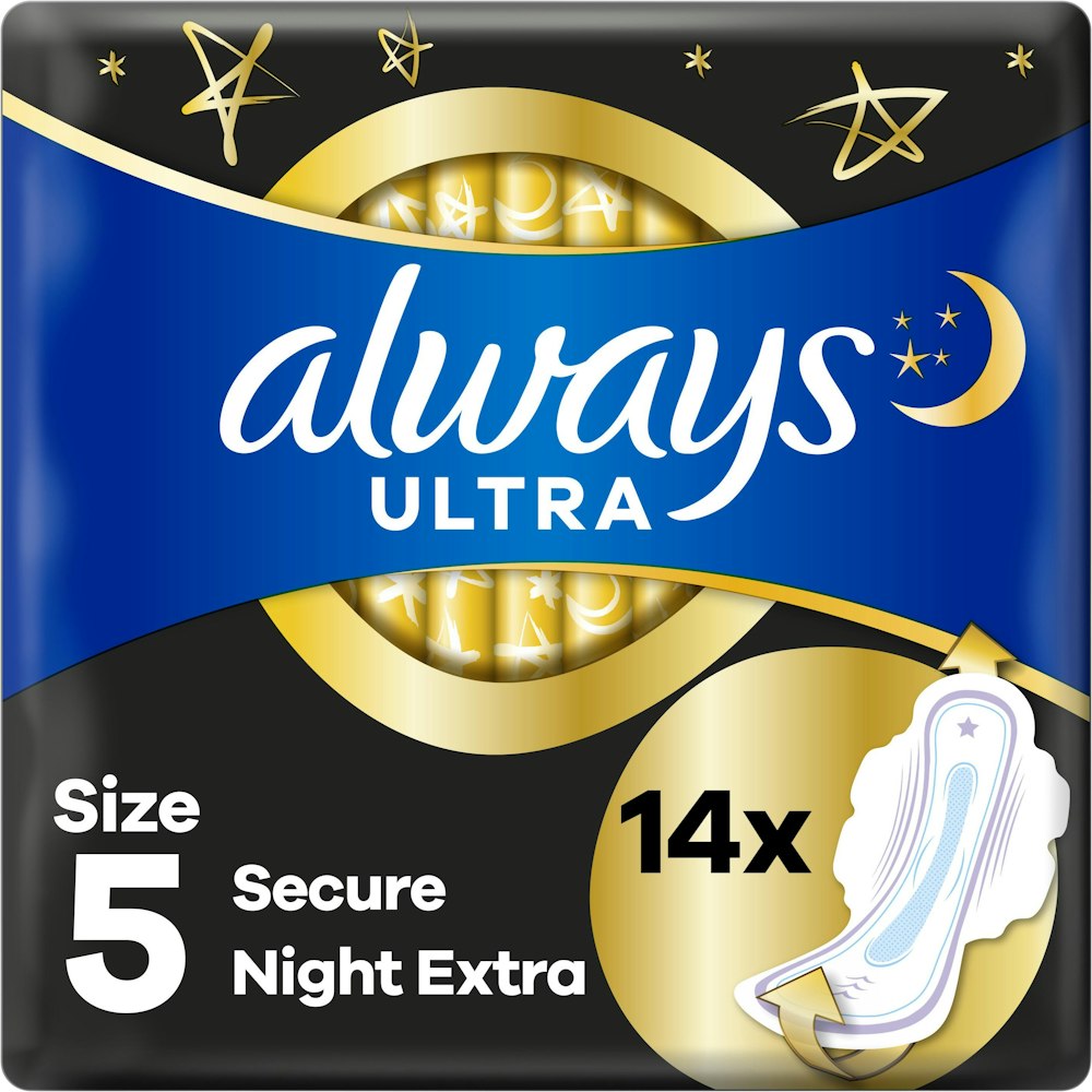 Always Bindor Ultra Secure Night Extra S5 14-p Always